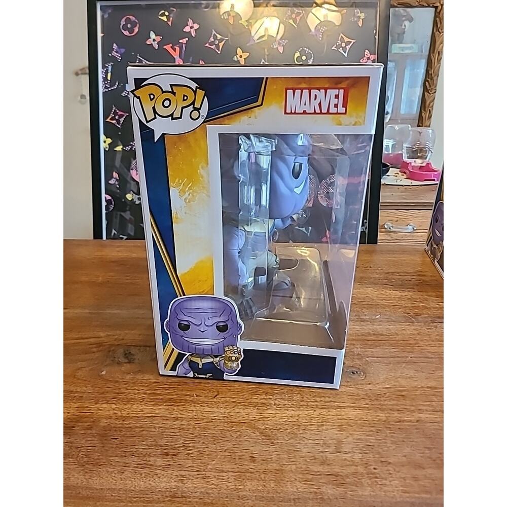 Funko Pop! Vinyl Jumbo 10 in: Marvel - Thanos (10 inch) - Target (Exclusive) - Picture 3 of 8